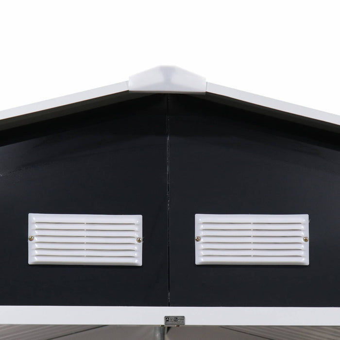 sweeek - Metalen tuinhuisje 10,85m²