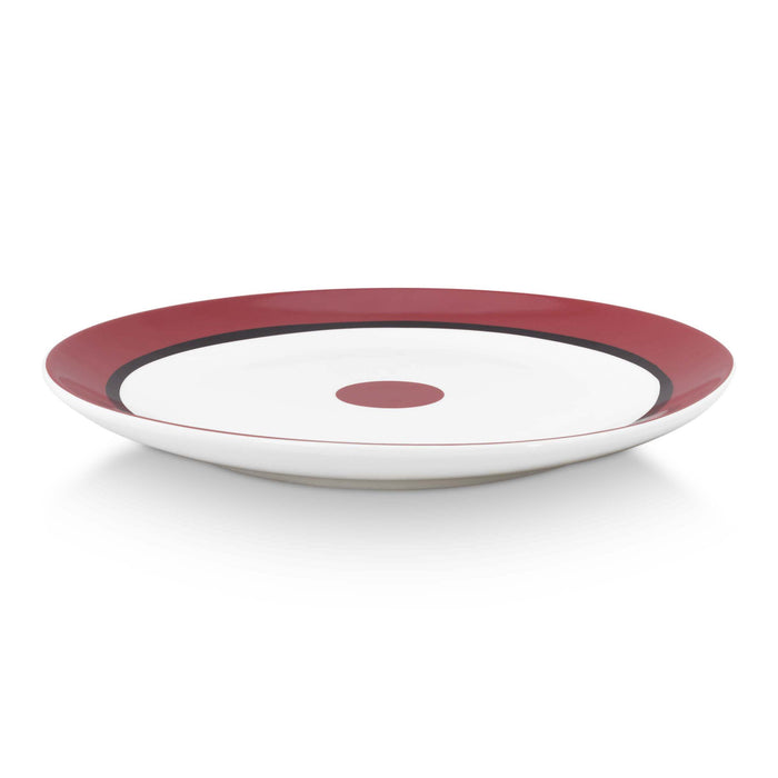 vtwonen Circles Bord Ø 20 cm - Red Earth