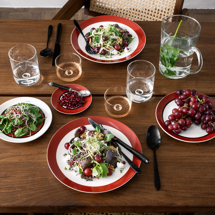 vtwonen Circles Bord Ø 20 cm - Red Earth