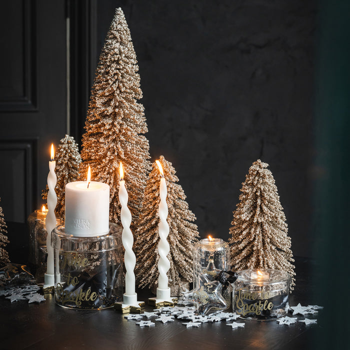 Rivièra Maison - Votive Party Ster, T11 - Transparant, G55 - Glas, Hoogte 15 cm