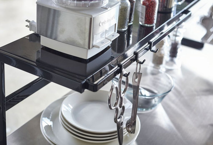 Yamazaki Keukenrek Uitschuifbaar - Tower - Zwart