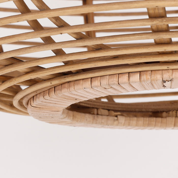 Mica Decorations Page Hanglamp - Ø49 cm - Bamboe - Bruin