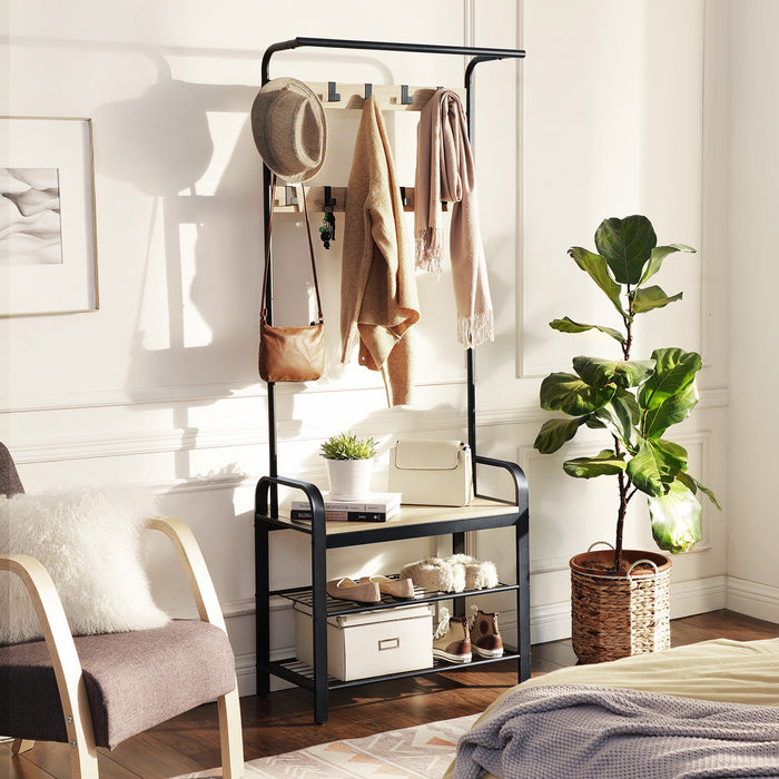 ACAZA Garderoberek Lichte eik