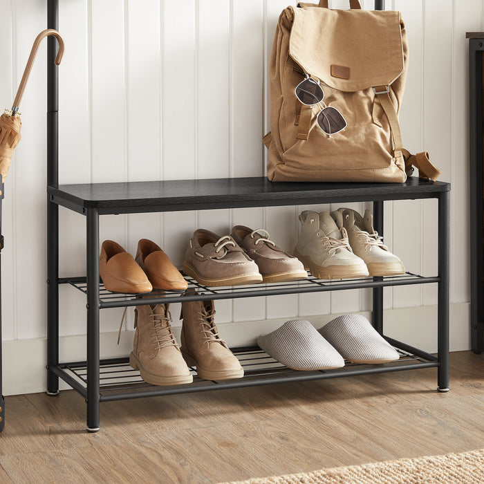 ACAZA Garderoberek Zwart