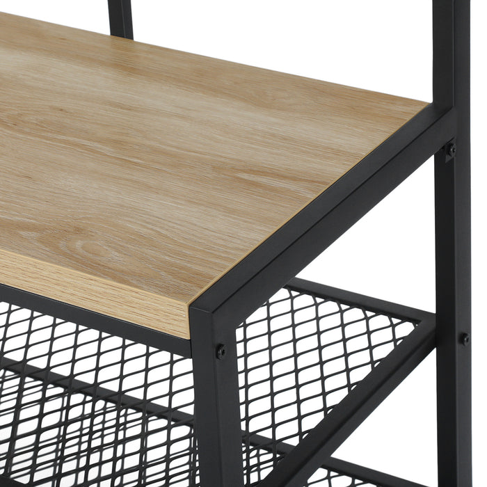 ACAZA Garderoberek Lichte eik