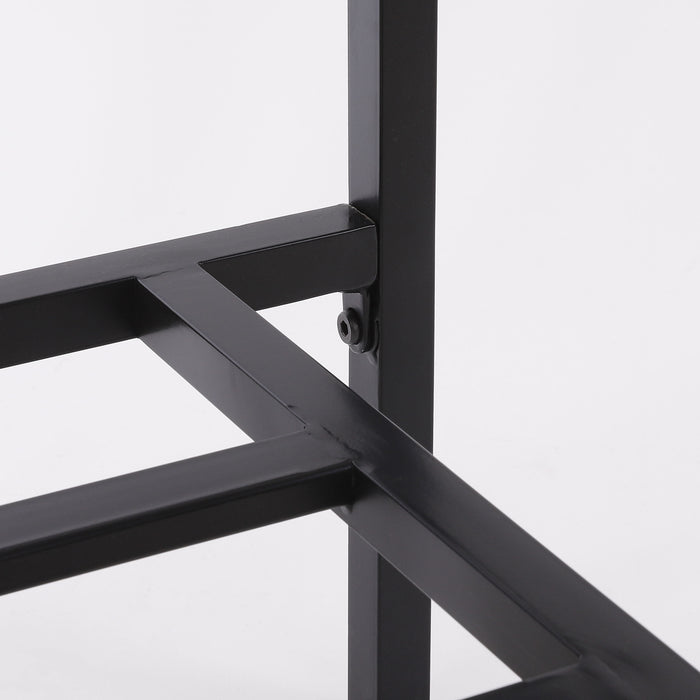 Mica Decorations Celo Loungebank Hoekelement - L83 cm - Zwart