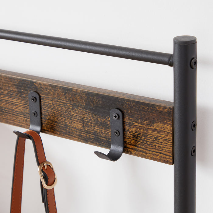 ACAZA Garderoberek Vintage bruin