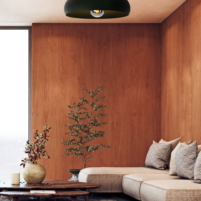 EGLO Mogano Plafondlamp - E27 - Ø 40 cm - Zwart