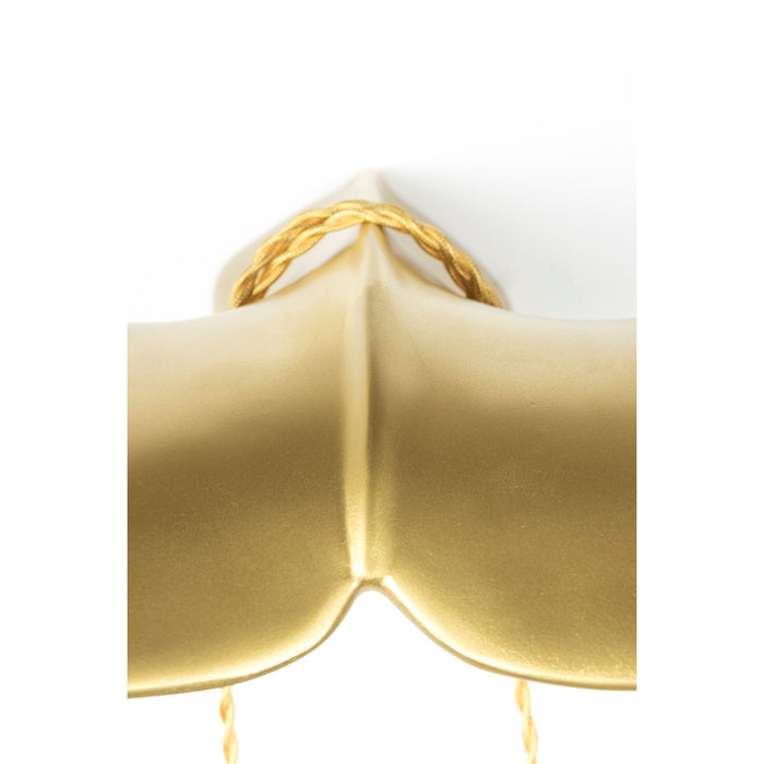 Bold Monkey The Tail Will Follow wandlamp goud