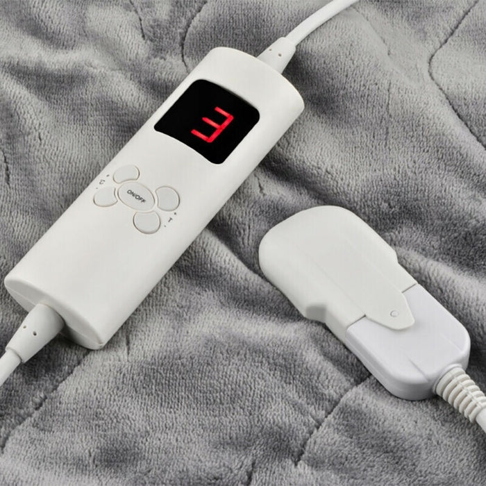 Elektrische Deken - Warmte Deken - 2 Persoons - Grijs