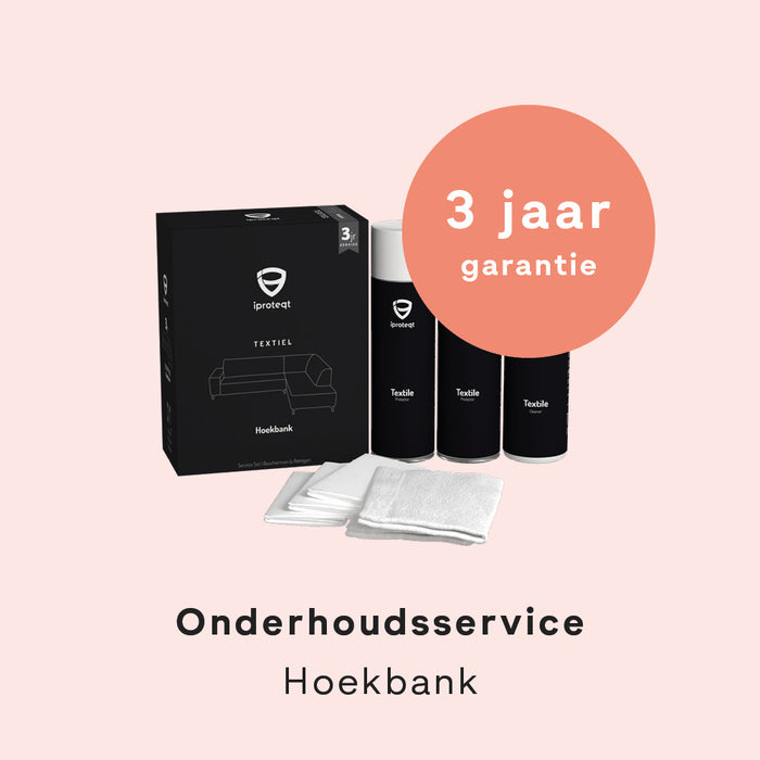 iProteqt Onderhoudsservice – Hoekbank – incl. 3 Jaar Garantie