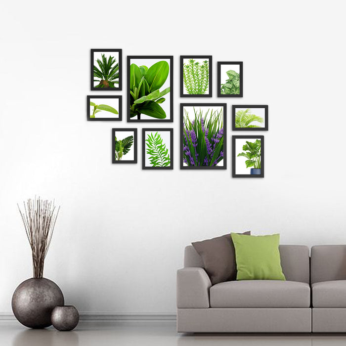 ACAZA Fotomuur Zwart - 10 st.