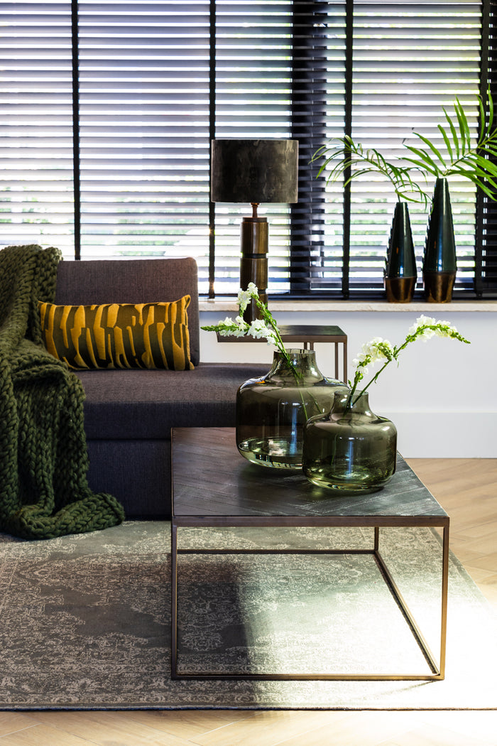 Light & Living Light&living Vaas Ø31,5x30 cm PHIENE glas donker groen