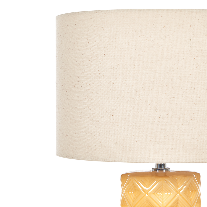 Beliani - BALONNE - Tafellamp - Beige - Keramiek