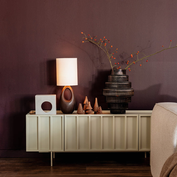 POLSPOTTEN Steps Vaas L - Grijs