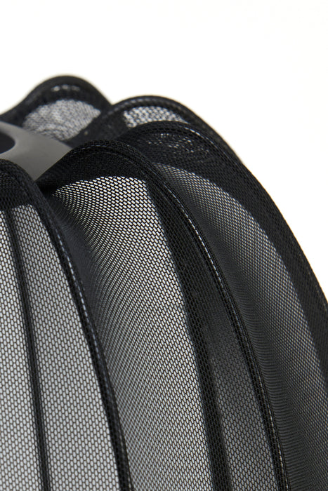 Light & Living Plumeria Vloerlamp - H 132 x Ø 42 cm - Zwart