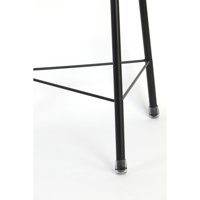 Light & Living Plumeria Vloerlamp - H 132 x Ø 42 cm - Zwart