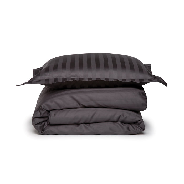 Damai Linea Dekbedovertrek 200 x 200/220 cm - Graphite