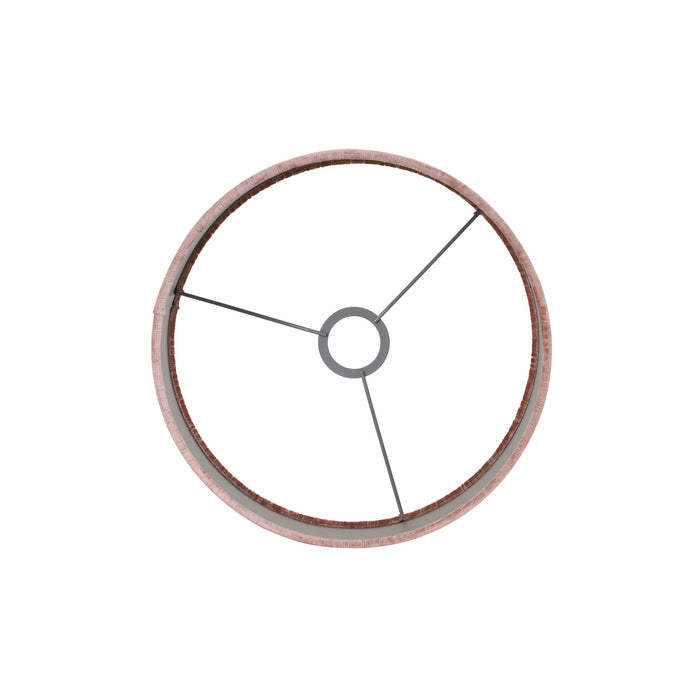 Light & Living Cilinder Lampenkap Gemstone - Oudroze - Ø50x38cm