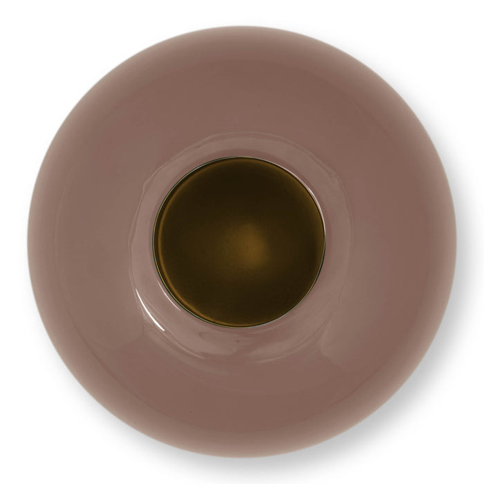 Pip Studio Metal Vaas H 32 cm - Taupe