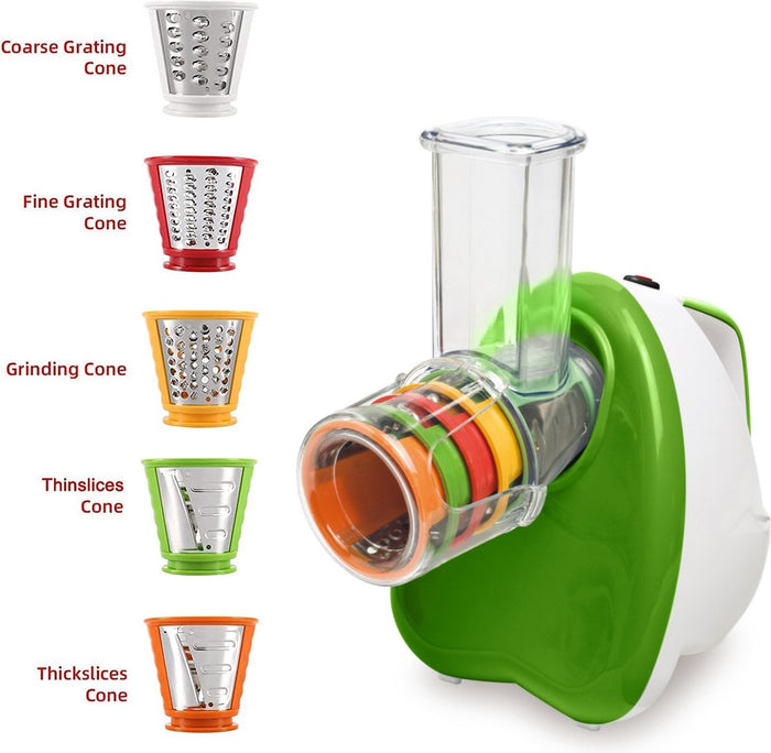 Royalty Line - Elektrische groentensnijder- 150W - Antislip