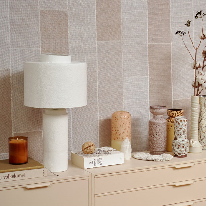 HKliving Gesso Tafellamp - Wit