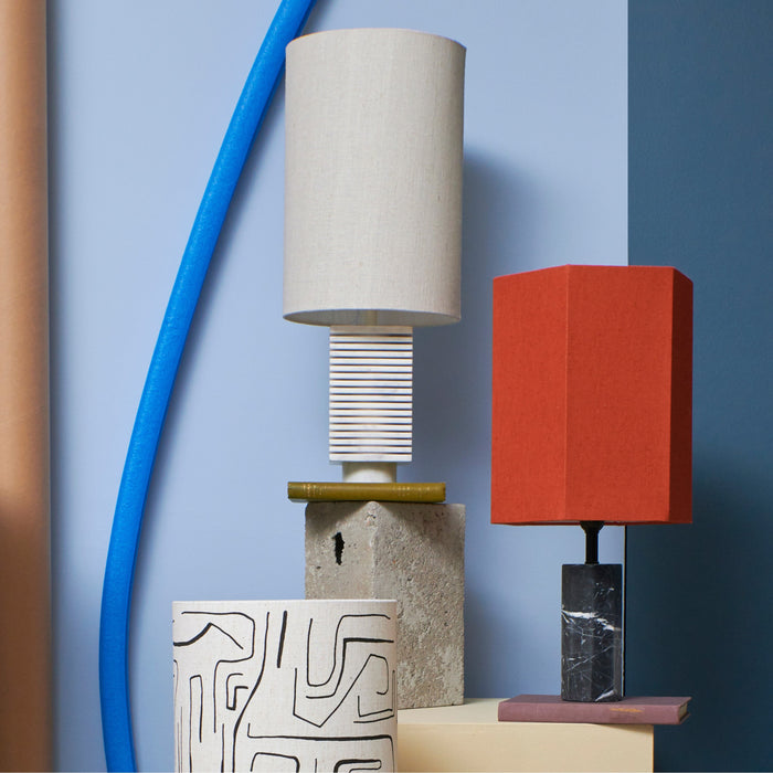 HKliving Hexagon Lampenvoet - Black Marble