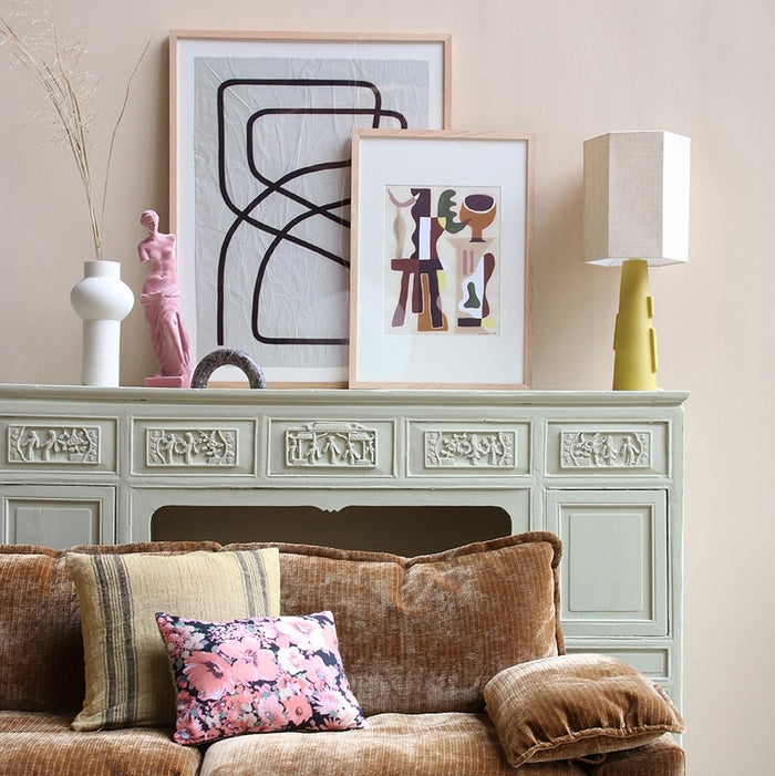 HKliving Cone Lampenvoet - Matt Green