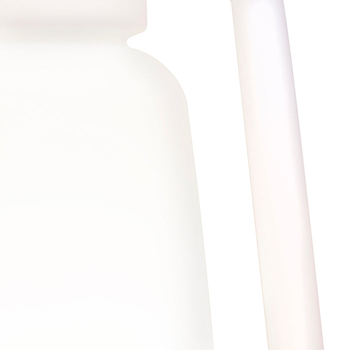 QAZQA Smart vloerlamp wit 110 cm incl. Wifi G95 - Storm Extra Large