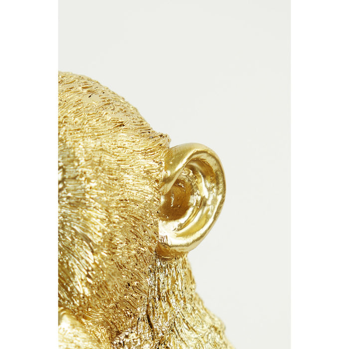 Light & Living Tafellamp Monkey - Goud - 20x19,5x34cm