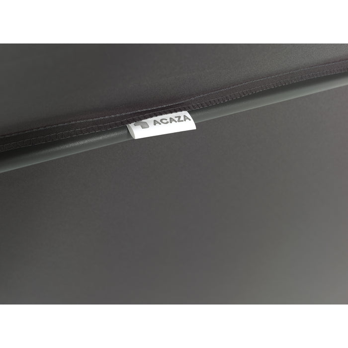 Ronde Stokparasol in aluminium - Parasol met 300 cm diameter - Grijs