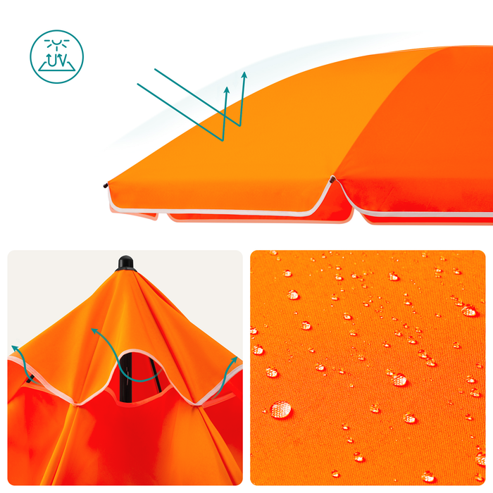 ACAZA Stokparasol Oranje