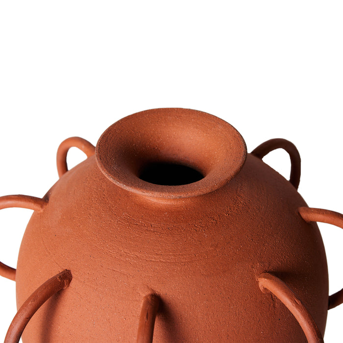 HKliving HK Objects Vaas - Terracotta Handles