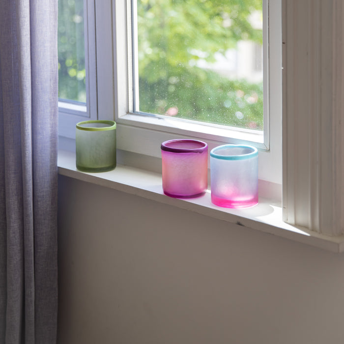 HKliving Waxinelichthouder Olive