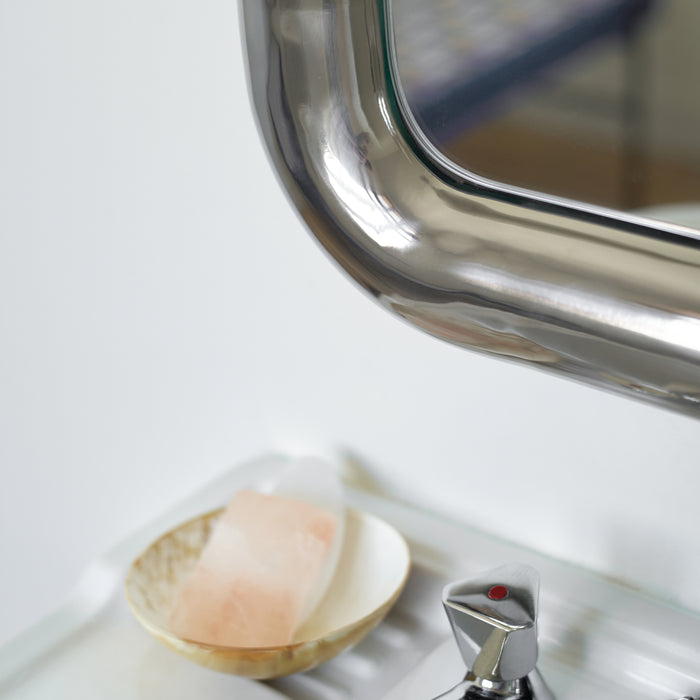 HKliving Spiegel Chubby - Chrome