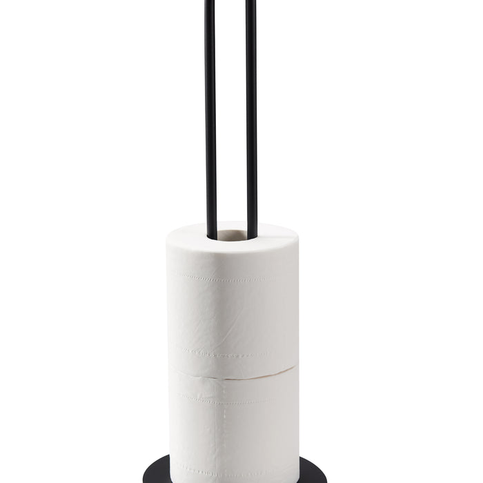 ACAZA Toiletrolhouder Zwart
