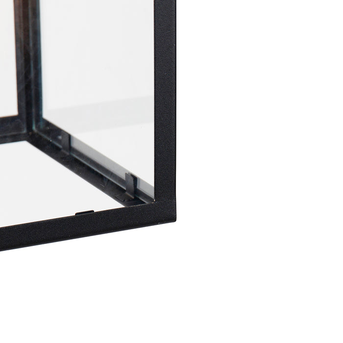 QAZQA Smart buiten hanglamp zwart IP23 incl. Wifi G95 - Amsterdam