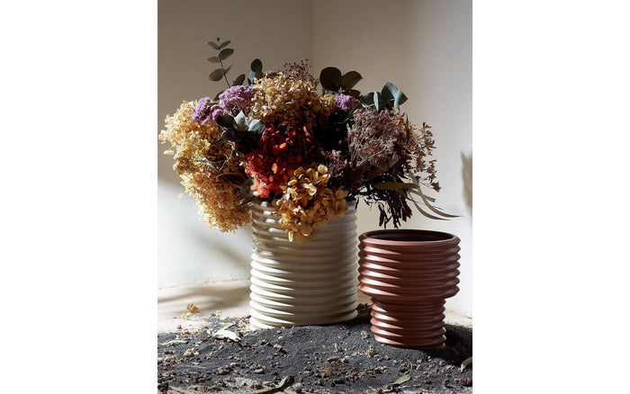 Kave Home - Vaas Aleray wit