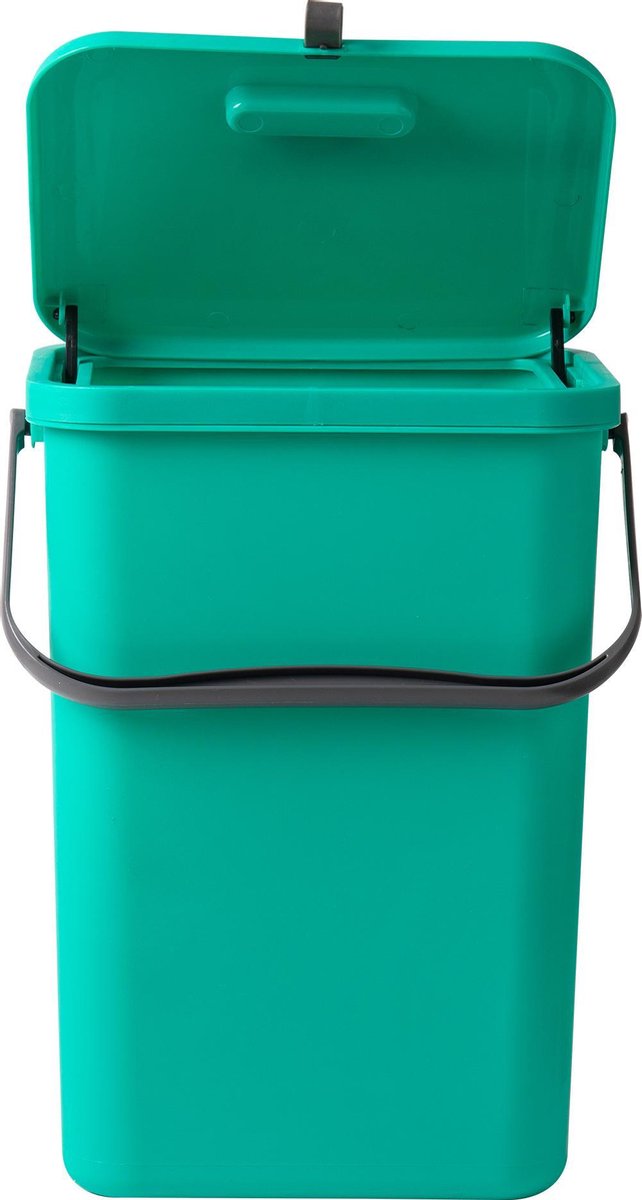 Homra Wall-Up inbouw prullenbak - 12L - Groen