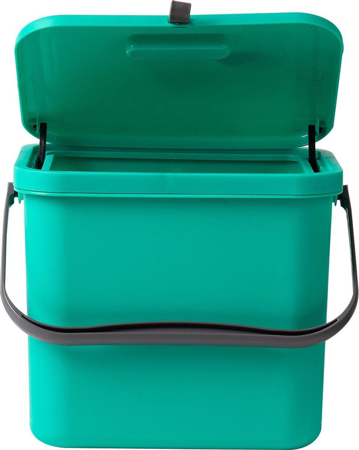 Homra Wall-Up inbouw prullenbak set - 8L + 12L - Groen & Rood