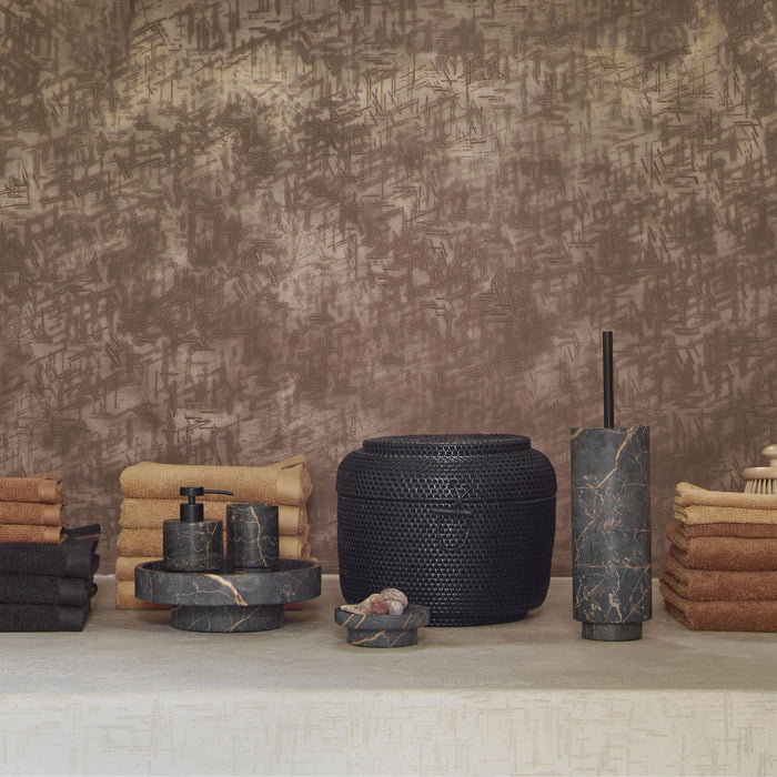 Aquanova Porto Toiletborstel met Houder - Zwart