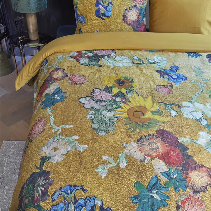 Beddinghouse X Van Gogh Museum Partout Dekbedovertrek 240 x 200/220 cm - Goud