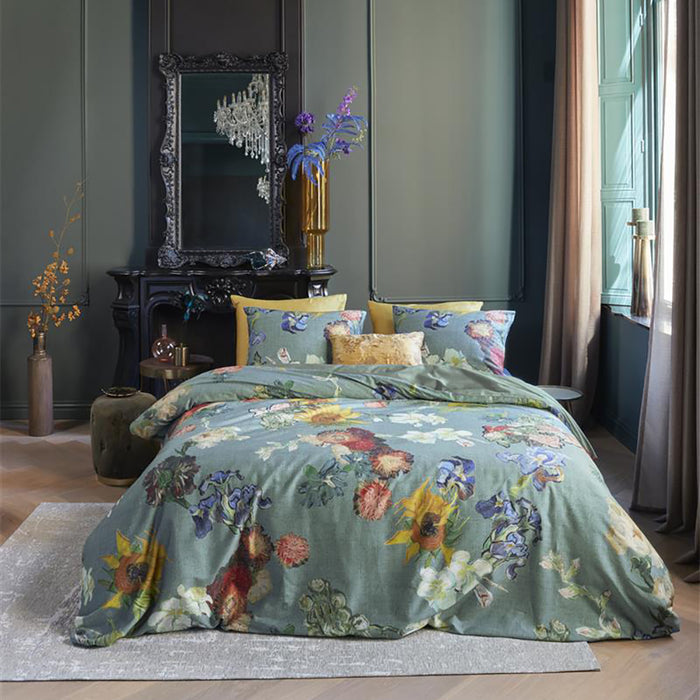 Beddinghouse X Van Gogh Museum Partout Dekbedovertrek 240 x 200/220 cm - Groen