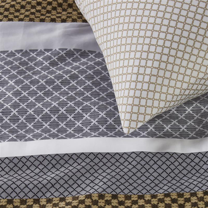 Beddinghouse Lennart Dekbedovertrek 200 x 200/220 cm - Grijs