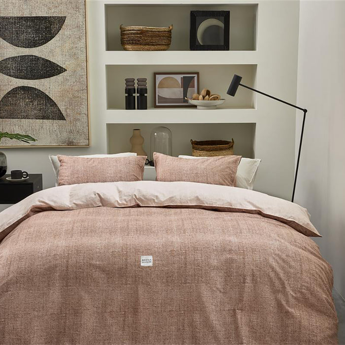 Riviera Maison Coughton Court Dekbedovertrek 240 x 200/220 cm - Perzik