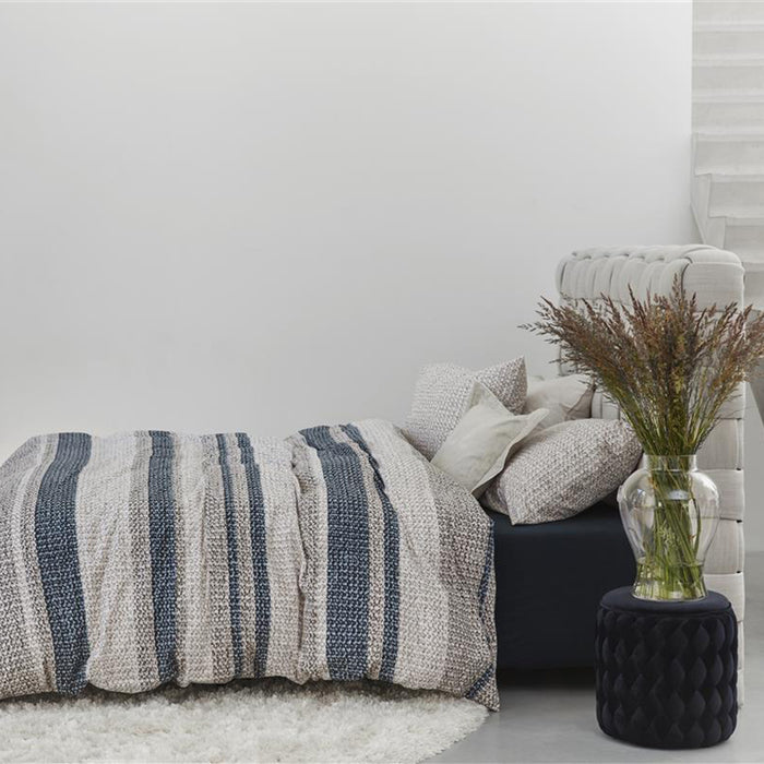Riviera Maison Rattan Stripes Dekbedovertrek 200 x 200/220 cm