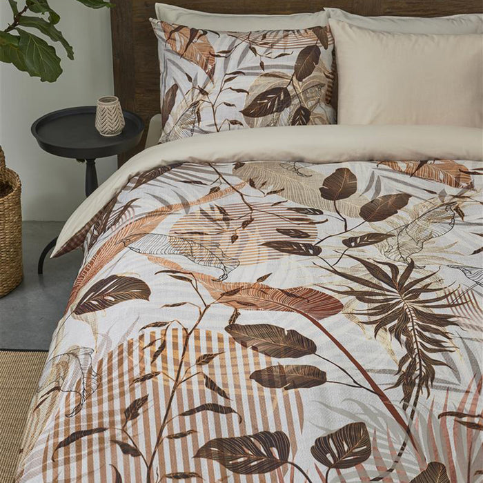 Riviera Maison Sunset Leafs Dekbedovertrek 200 x 200/220 cm