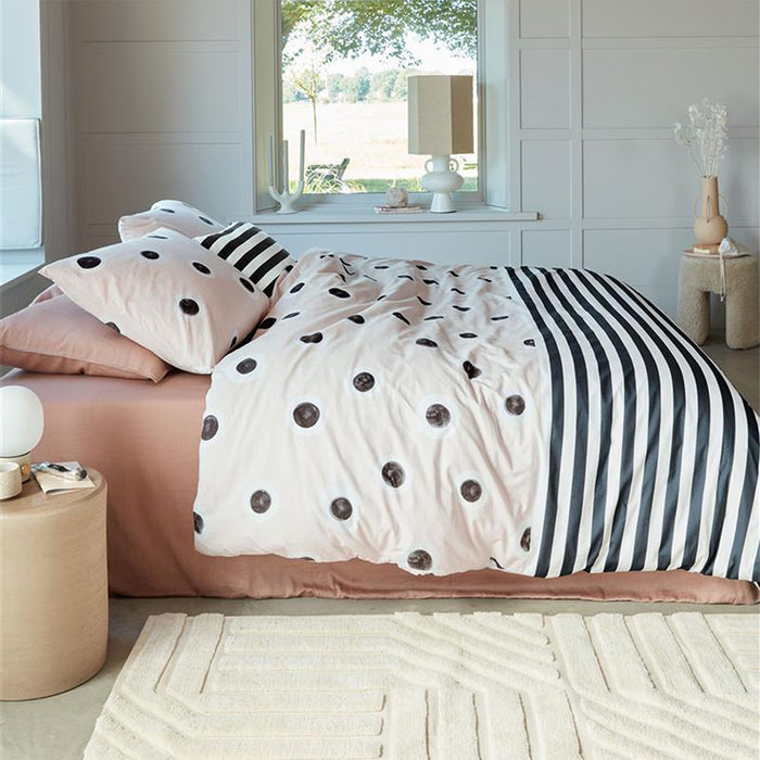 vtwonen Stripe and Eye Dekbedovertrek 240 x 200/220 cm