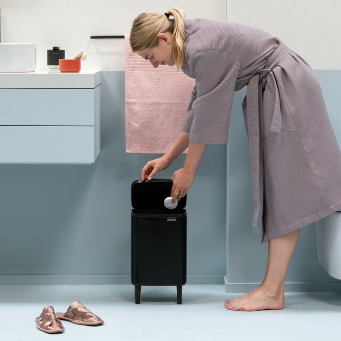 Brabantia Bo Hi Afvalemmer 7 L - Matt Black