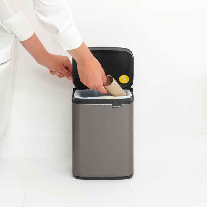 Brabantia Bo Afvalemmer 4 L - Platinum